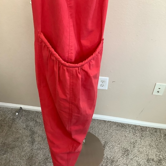 Stylish Red Jumpsuit for Women - Picture 6 of 9